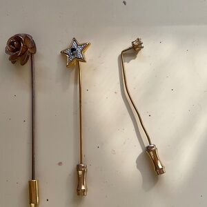 Vintage stick pins